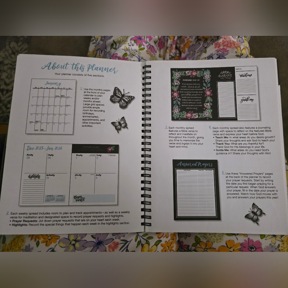 Prayer Journal For Women 2026 Planner - Picture 5 of 16